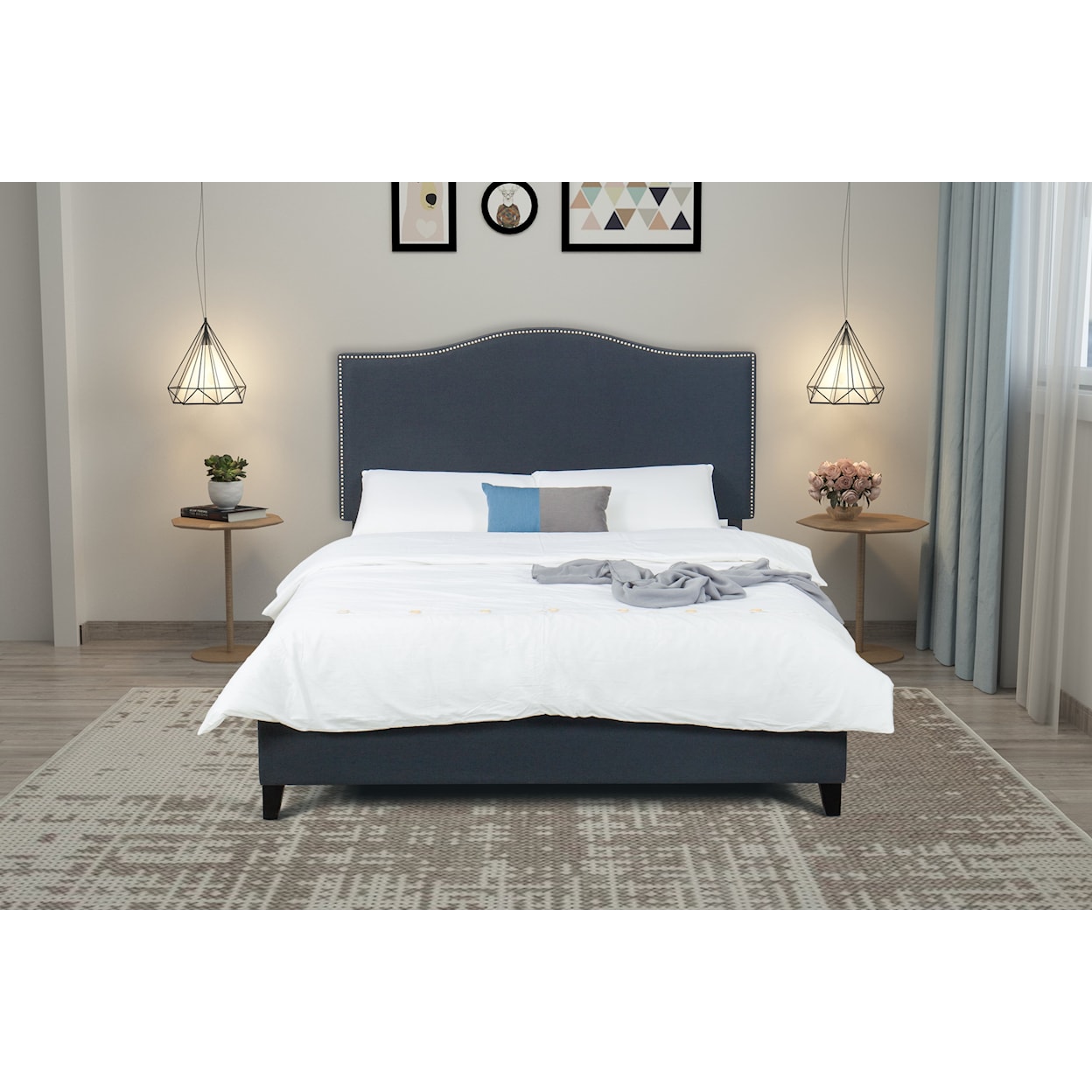 idealSLEEP South Bay International King Bed Frame