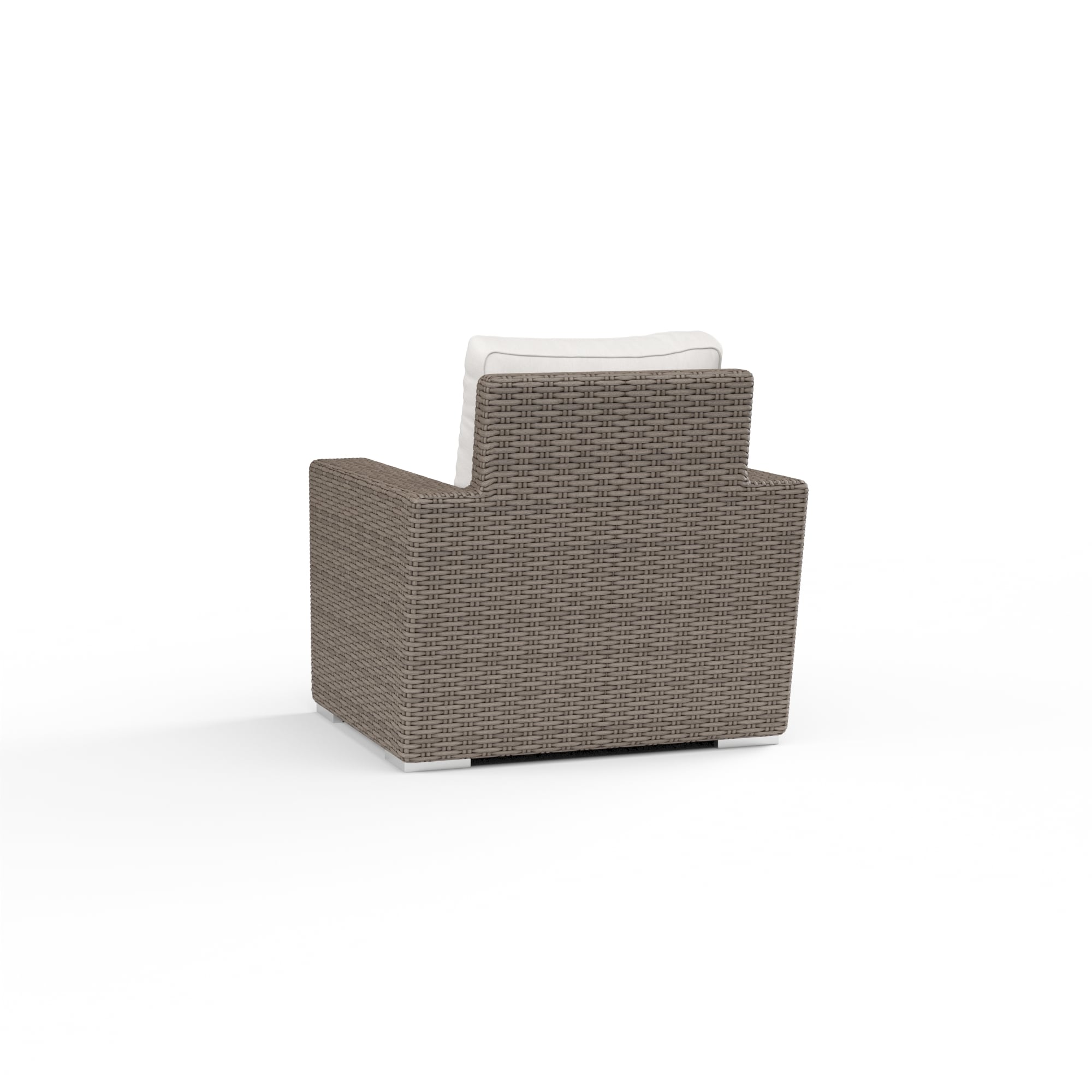Outdoor Resin Wicker Club Chair