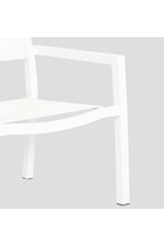 Sunset West Naples Contemporary Outdoor Sling Dining Chair