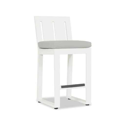Contemporary Outdoor Counter Stool