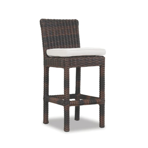 Coastal Outdoor Armless Counter Stool