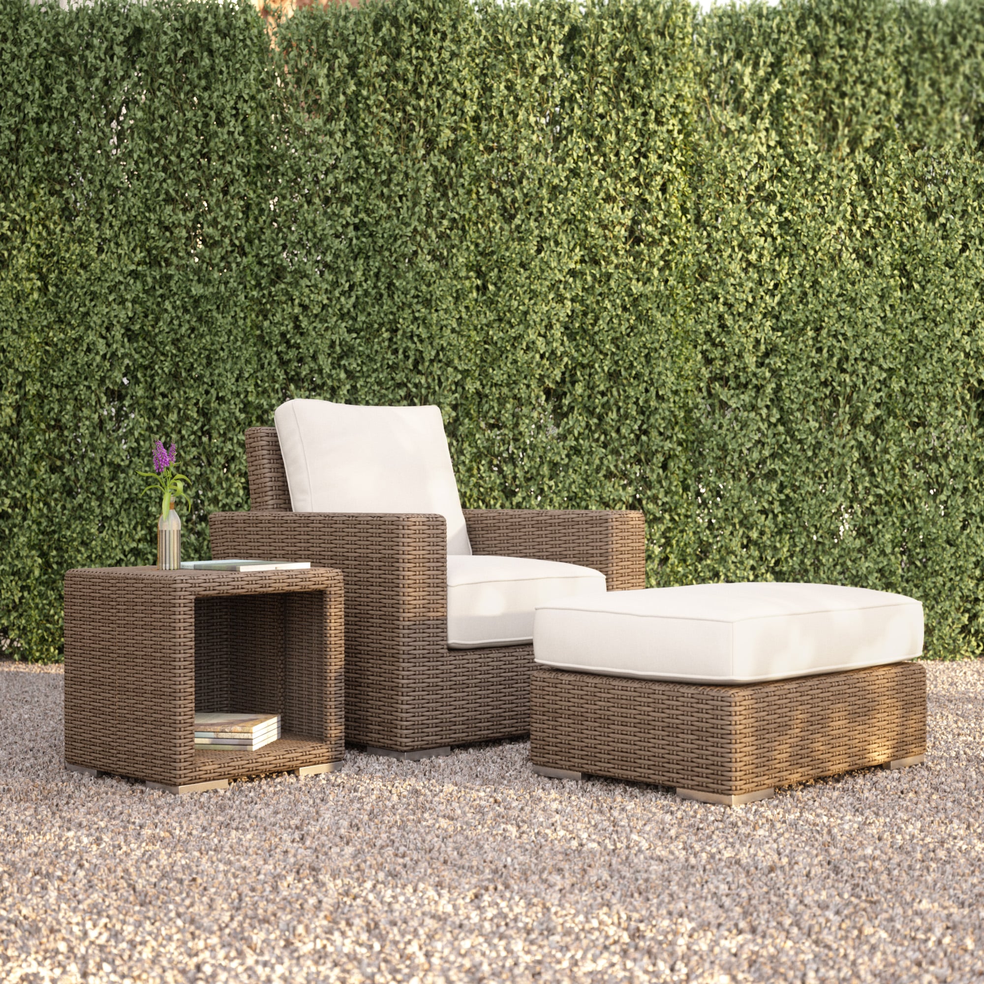 Outdoor Chair Ottoman