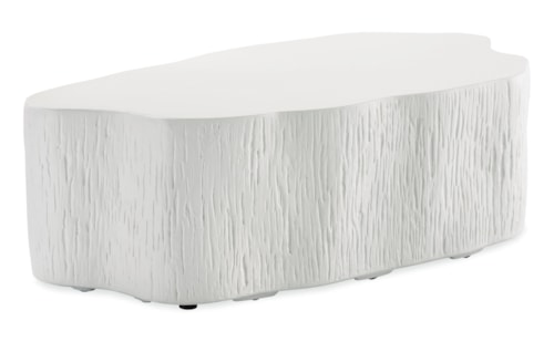 Contemporary Outdoor Tree Trunk Coffee Table