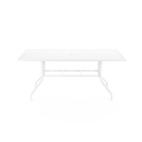 Transitional 72" Rectangular Outdoor Dining Table