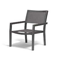 Contemporary Stackable Sling Club Chair