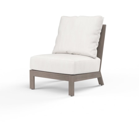 Outdoor Armless Club Chair