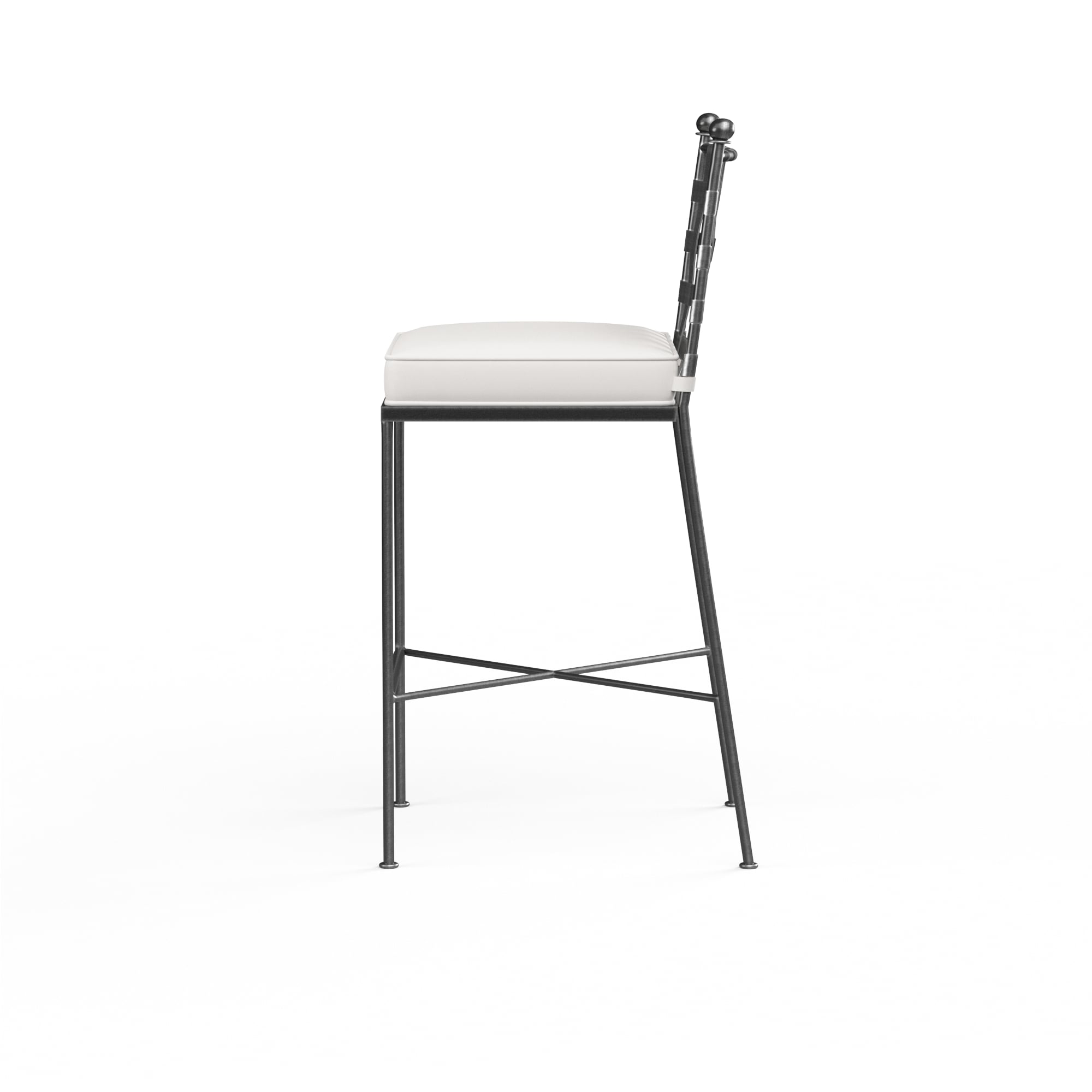 Outdoor Cushioned Barstool