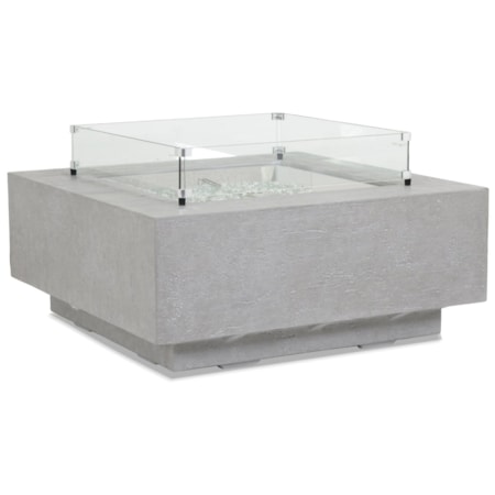Outdoor Square Fire Table