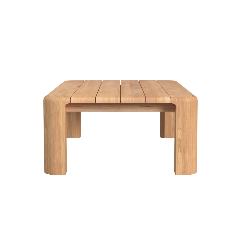 Natural Teak 60" Rect. Coffee Table