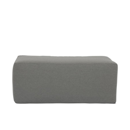 Outdoor Rectangular Ottoman