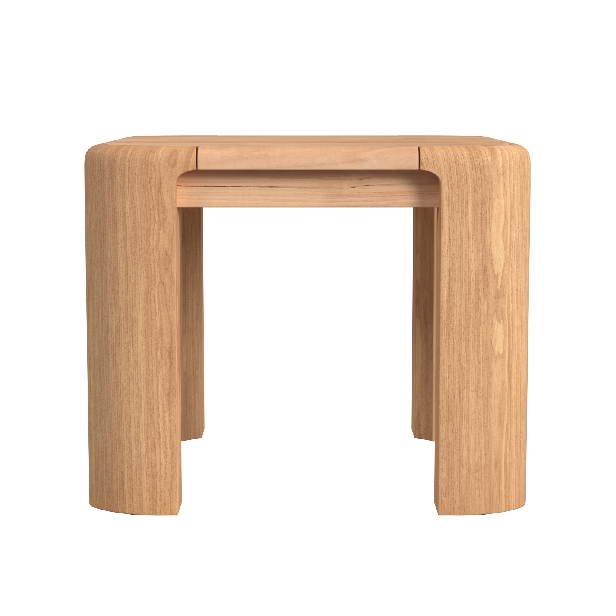 Natural Teak 24" Sq. End Table