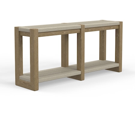 2-Shelf Console Table