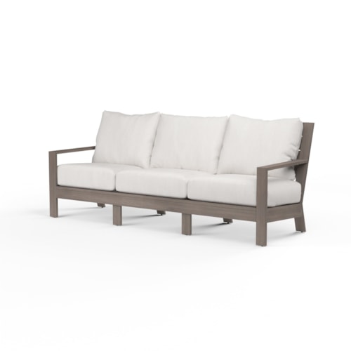 Transitional Outdoor Sofa with Adjustable Feet