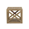 Sunset West Coastal Teak Square End Table