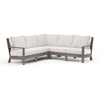 Transitional Outdoor Sectional Sofa