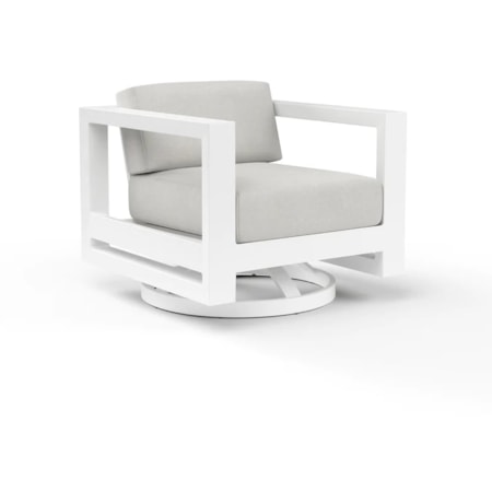 Outdoor Swivel Club Chair