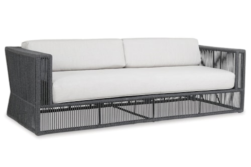 Contemporary Outdoor Cushioned Sofa