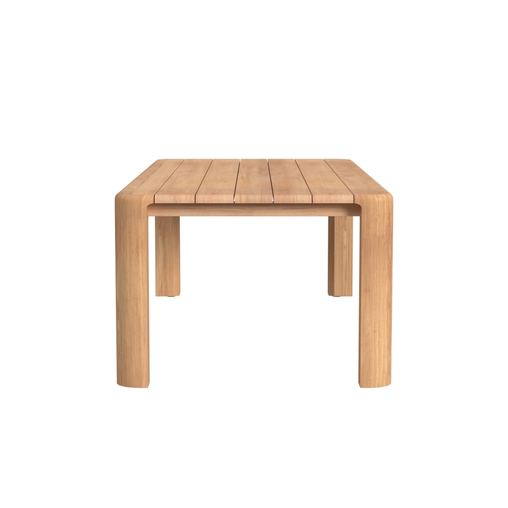 Natural Teak 96" Rect. Dining Table