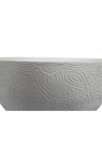 Sunset West The Bazaar Contemporary Outdoor Rectangular End Table