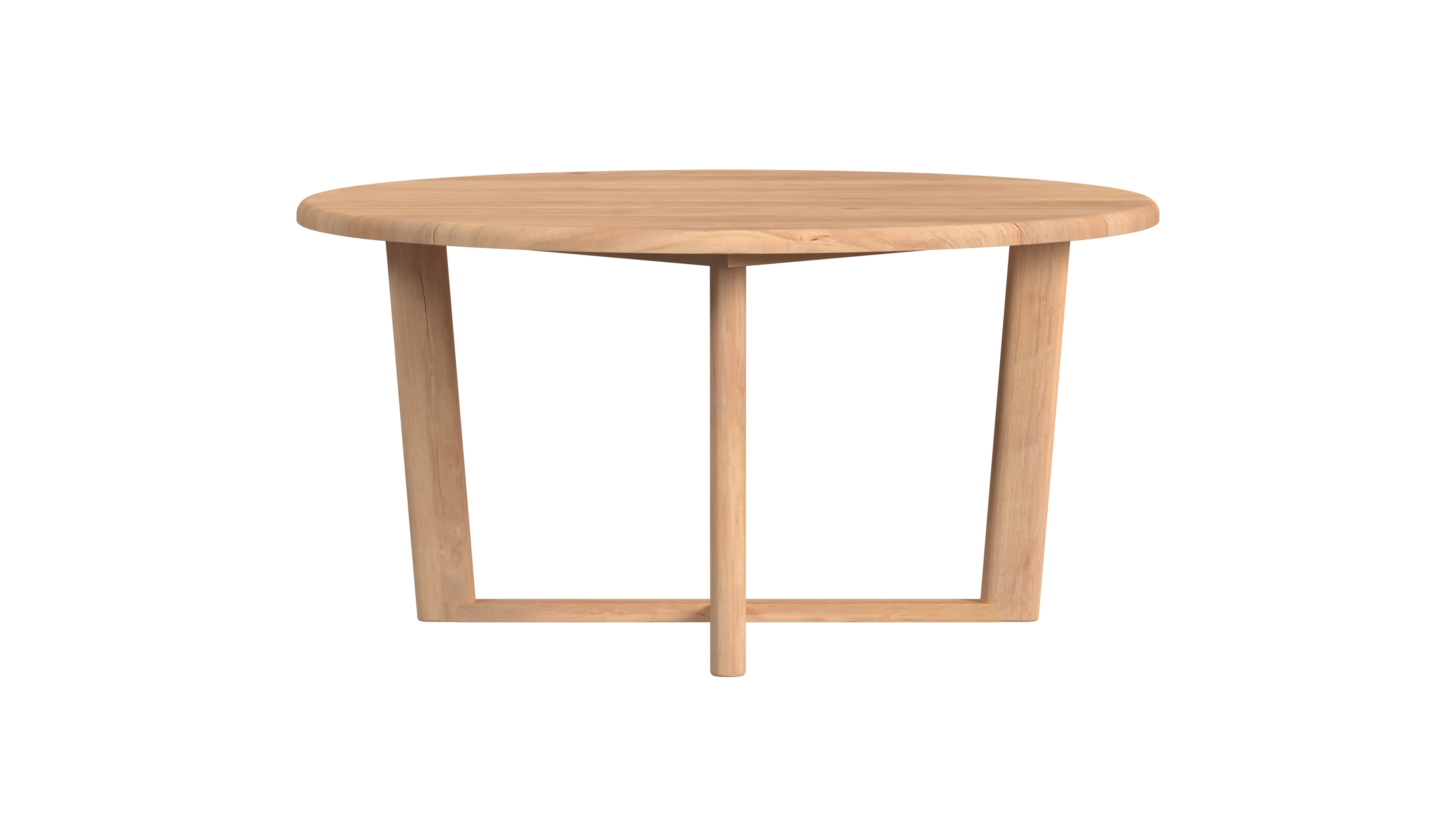 Natural Teak 56" Rd. Dining Table