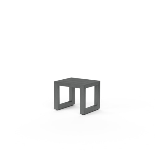Contemporary Outdoor End Table