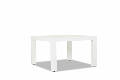 Contemporary Square Dining Table with Umbrella Hole