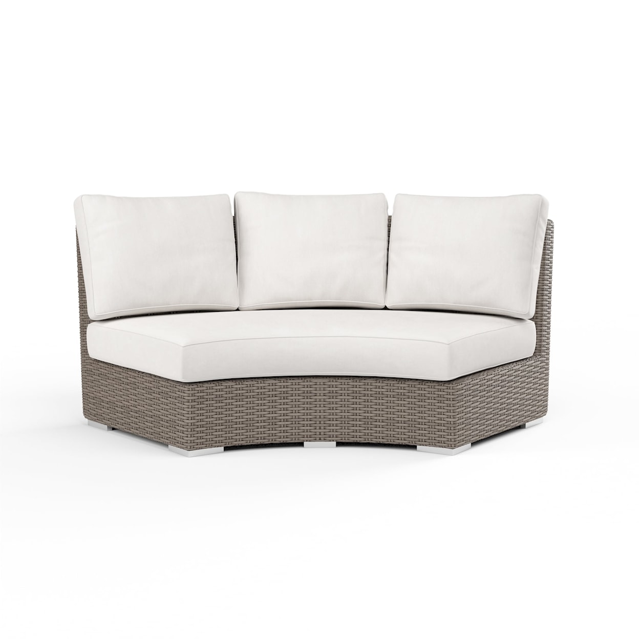 Sunset West Coronado Outdoor Curved Loveseat