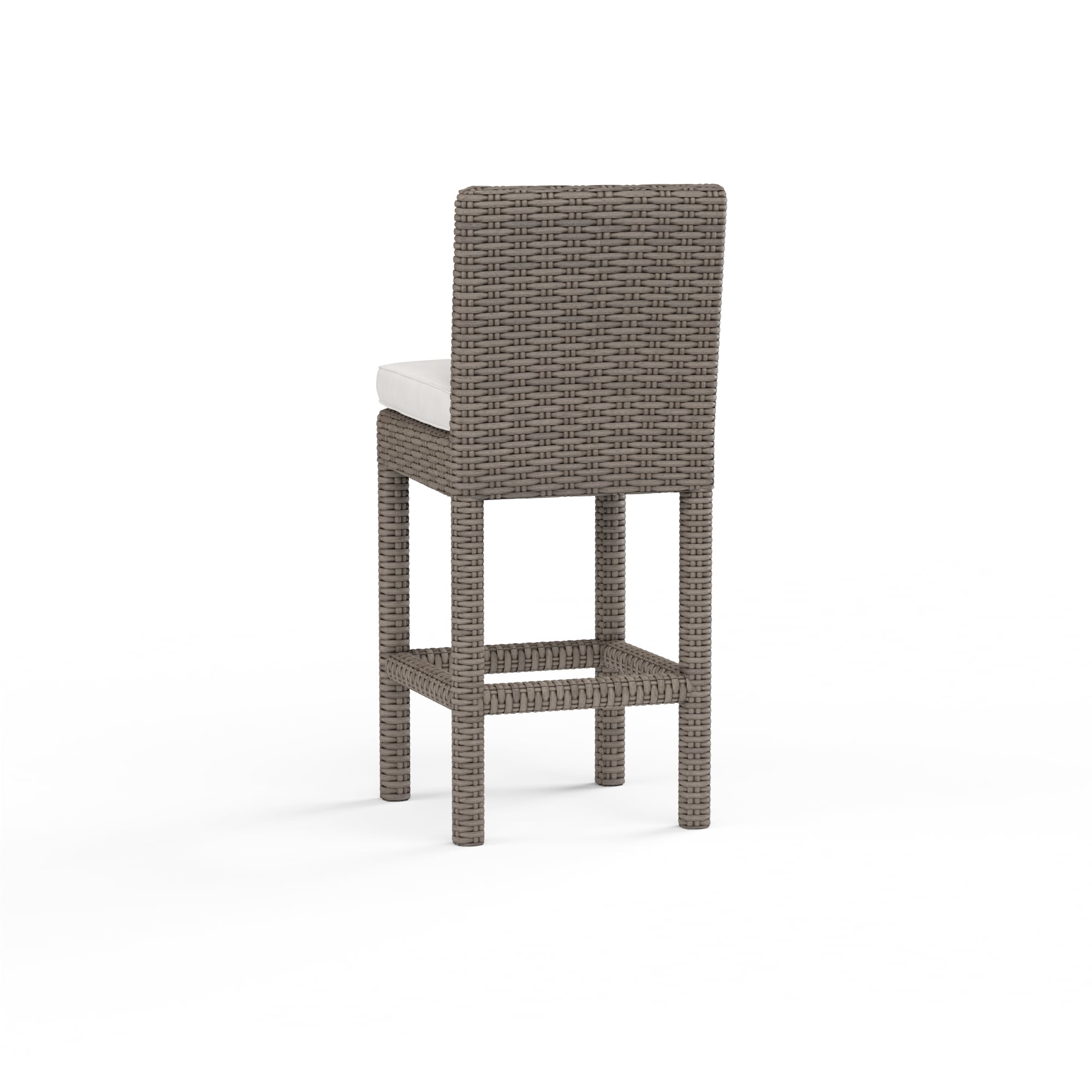 Outdoor Resin Wicker Barstool