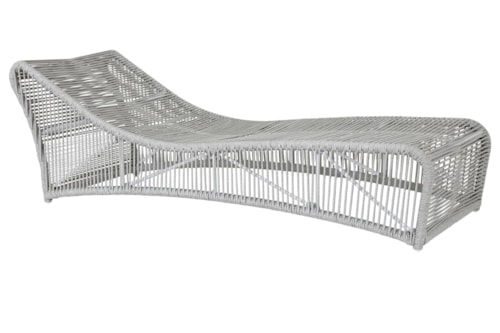 Coastal Outdoor Cushionless Chaise