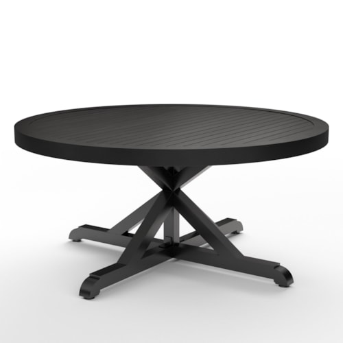 Traditional Round Pedestal Dining Table