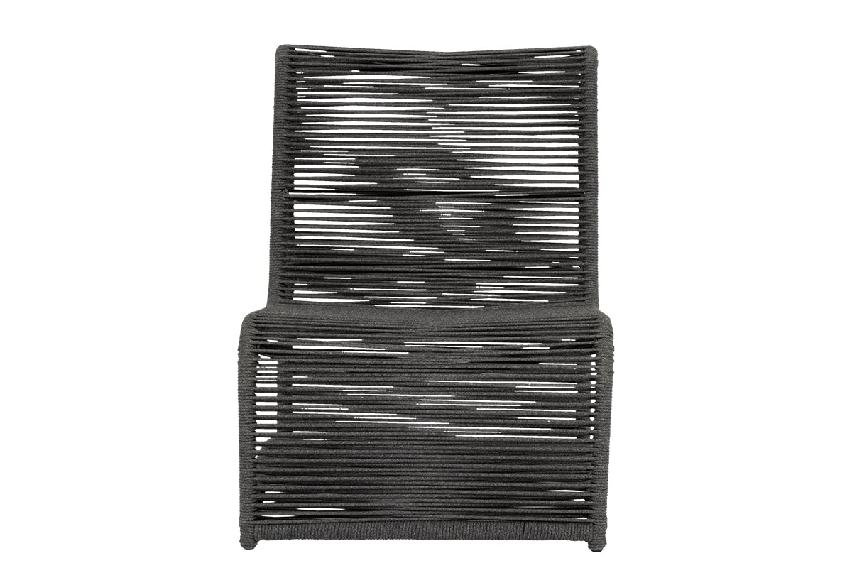 Sunset West Milano Armless Outdoor Club Chair