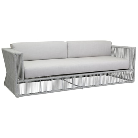 Outdoor Cushioned Sofa