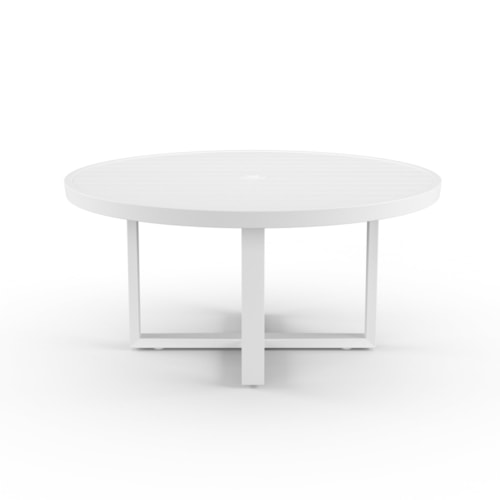 Contemporary Round Dining Table