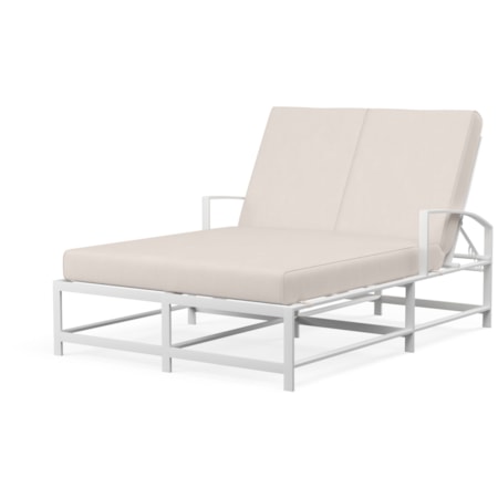 Cushioned Double Chaise