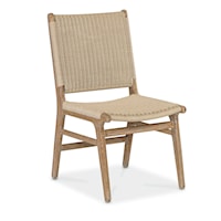 Contemporary Upholstered Armless Dining Chair