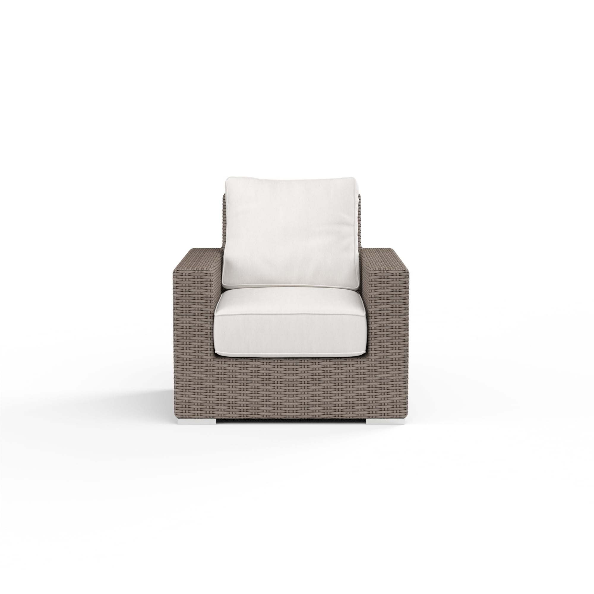 Outdoor Resin Wicker Club Chair