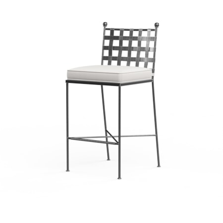 Outdoor Cushioned Barstool