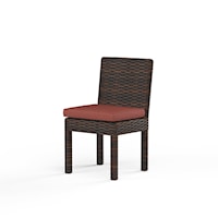 Transitional Outdoor Dining Chair