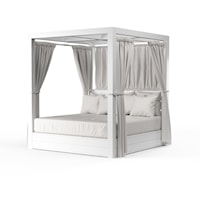 Contemporary King Daybed with Canopy