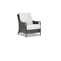 Contemporary Upholstered Outdoor Club Chair