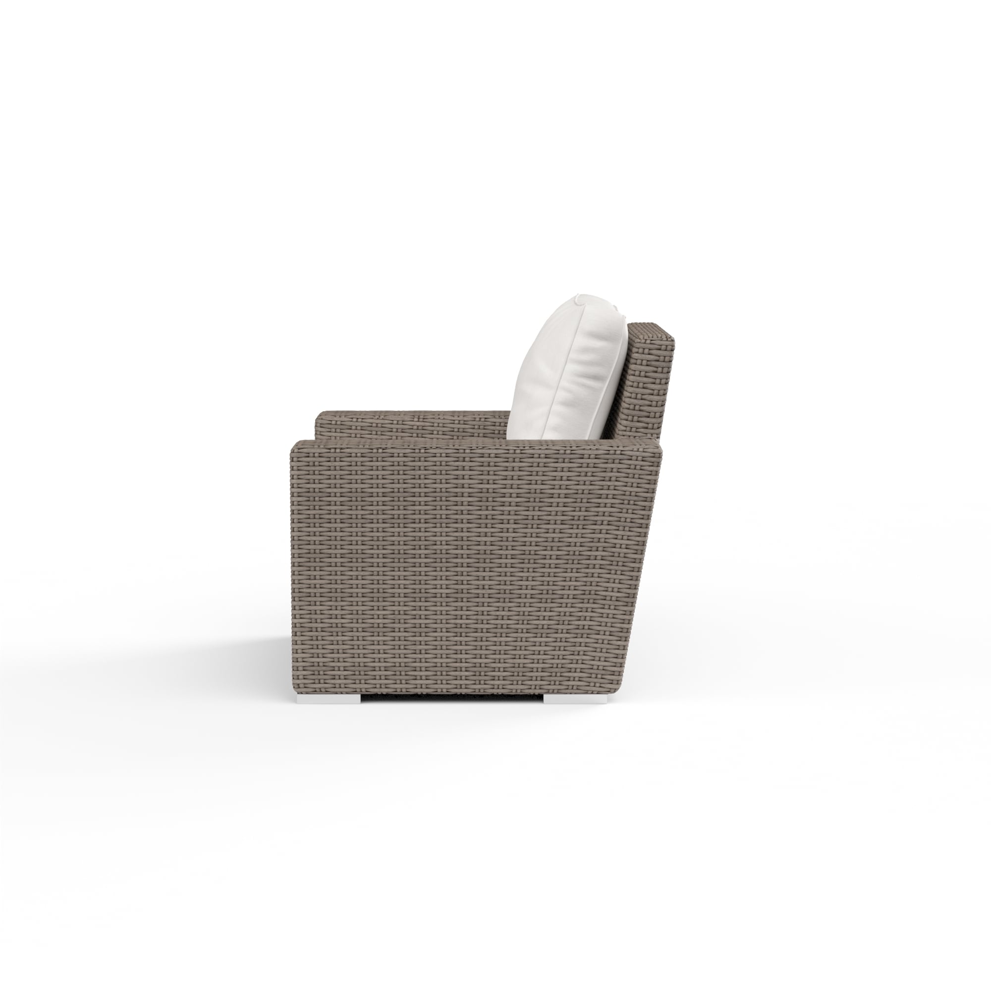 Outdoor Resin Wicker Club Chair