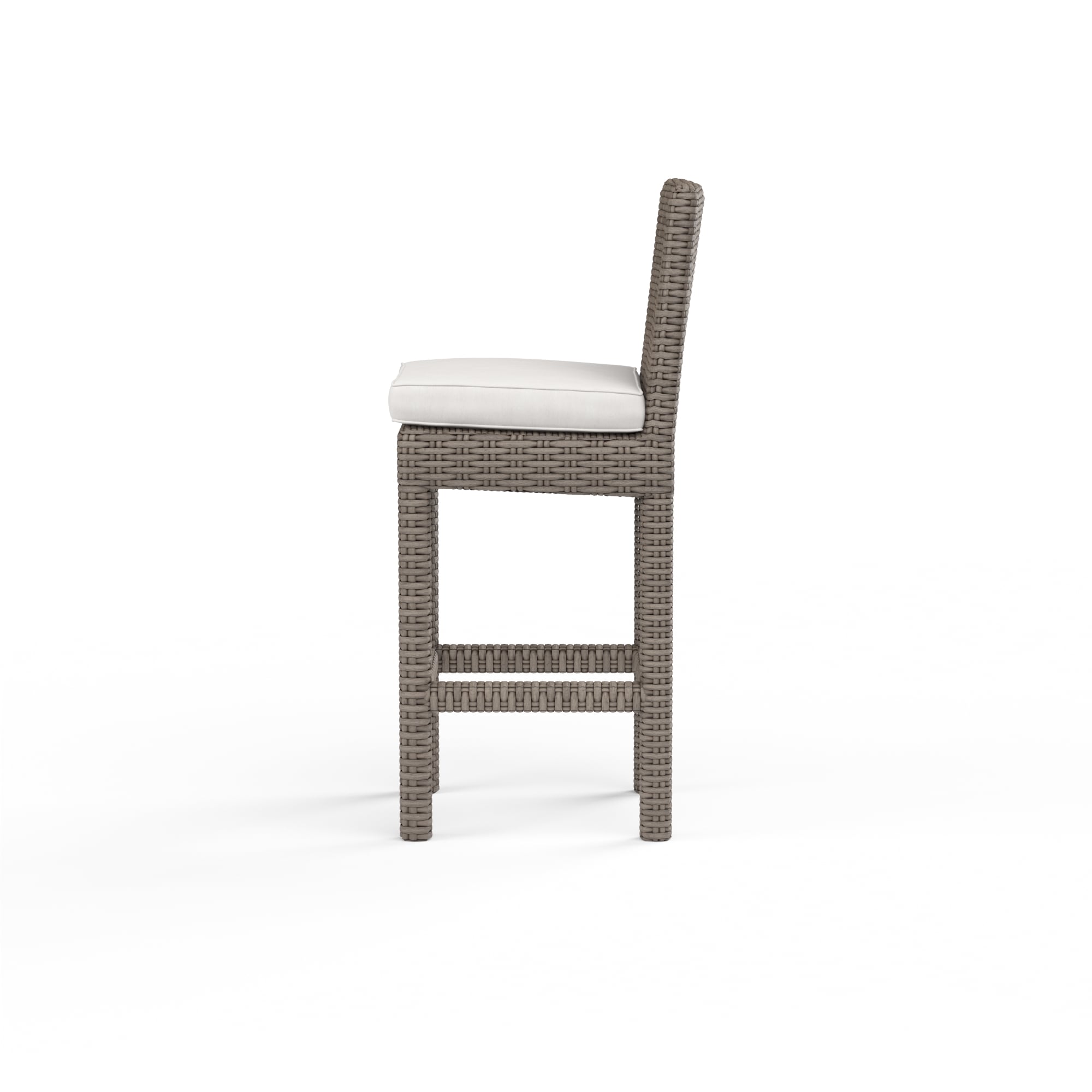 Outdoor Resin Wicker Barstool