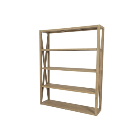 4-Shelf Bookcase