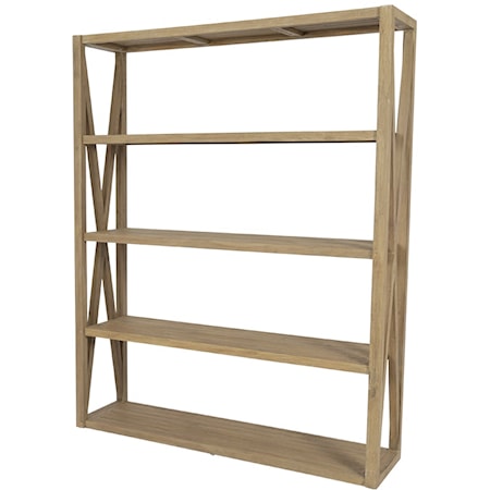 4-Shelf Bookcase