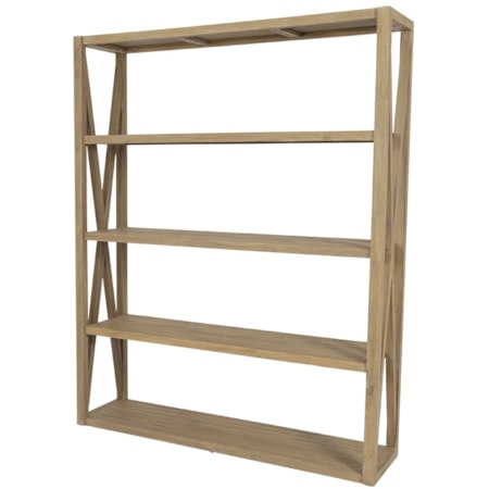 4-Shelf Bookcase