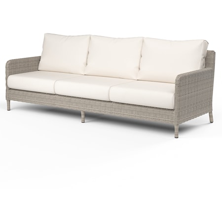 Transitional Outdoor Sofa