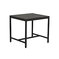 Contemporary Outdoor End Table