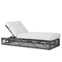 Contemporary Upholstered Reclining Daybed