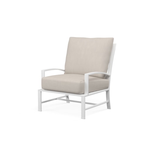 Transitional Cushioned Club Chair