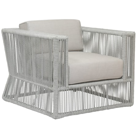 Outdoor Cushioned Club Chair